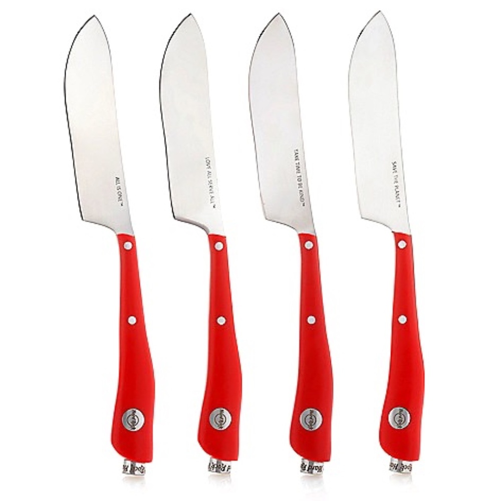 NWOT Hard Rock 4pc Ultimate Steak and Sandwich Steel Knife Set